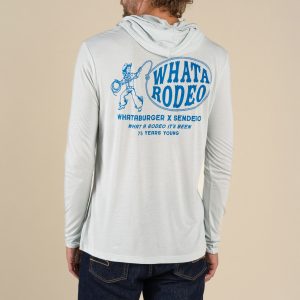 Sendero x Whataburger Frio Blue Yucatan Hoodie Shirt