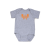 Grey Flying W Baby Bodysuit